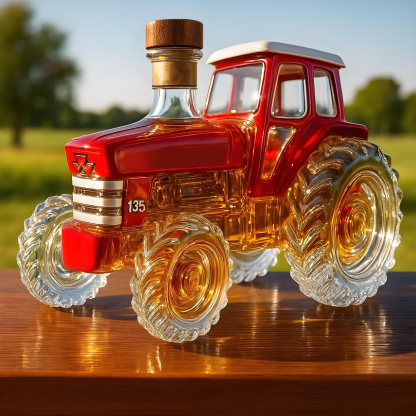 1964 Massey Ferguson 135 Tractor Whiskey Bottle