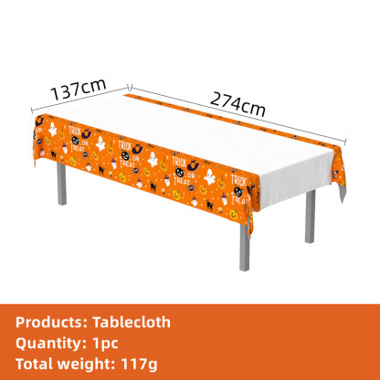 Halloween Party Supplies Tableware Set