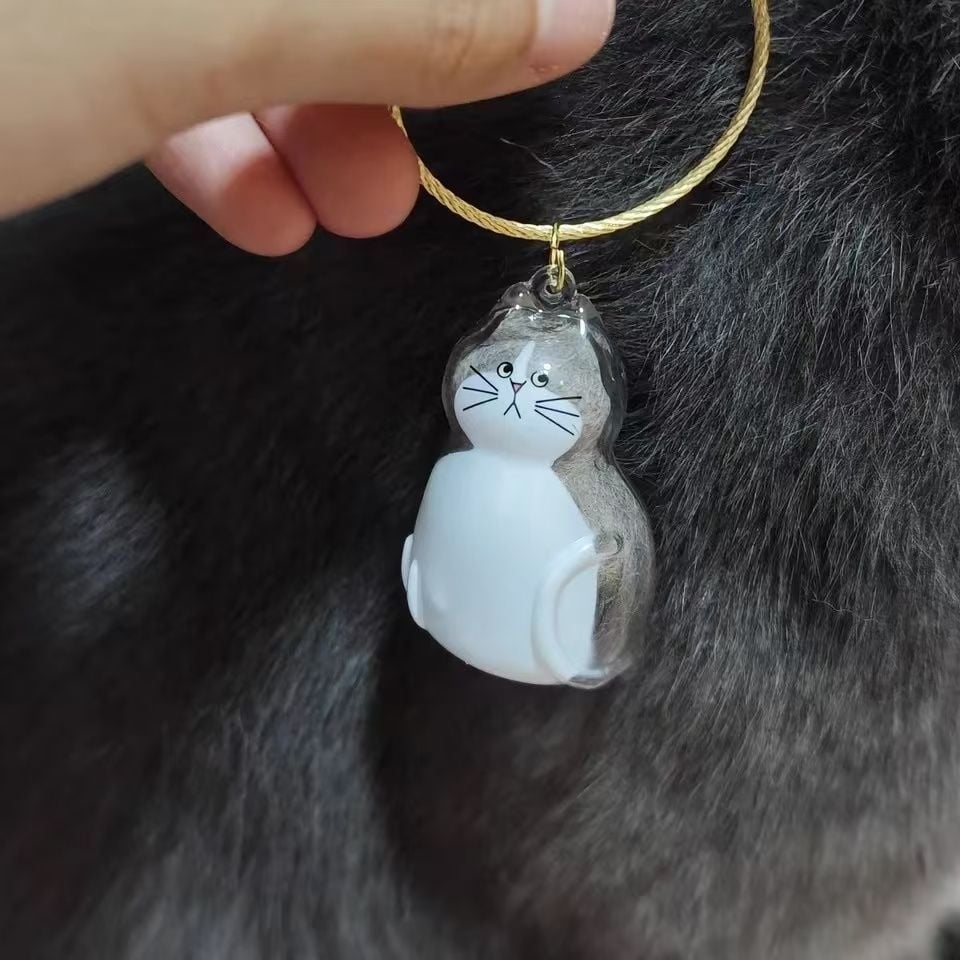 Fur-ever Loved Cat Hair Memorial Pendant