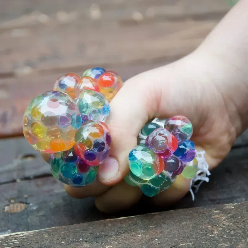⭐LAST DAY 50% Off -⭐Psychedelic Rainbow Stress Reliever Ball-🔥BUY 3 GET 2 FREE