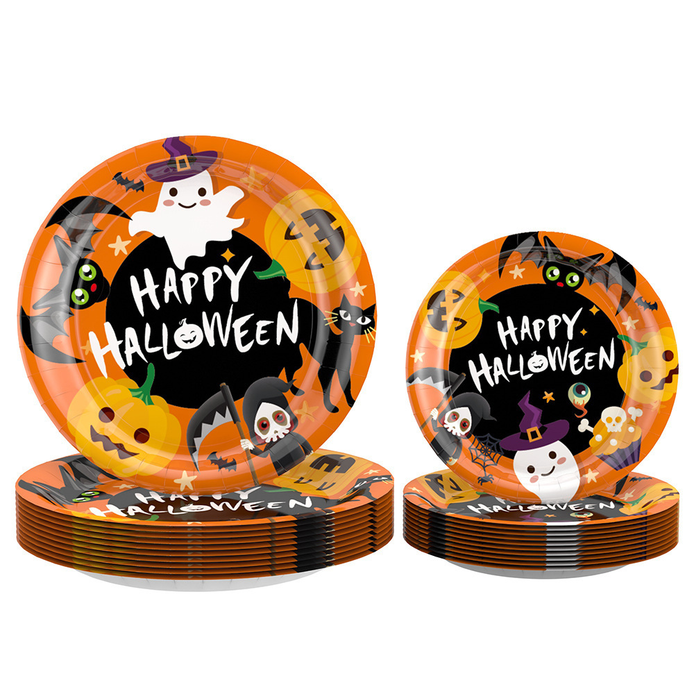 Halloween Party Supplies Tableware Set