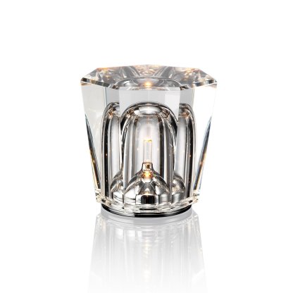 LED Cordless Crystal Table Lamp with USB Charging