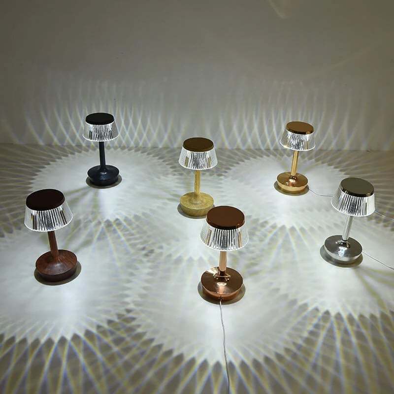 Creative Crystal Mushroom Table Lamp