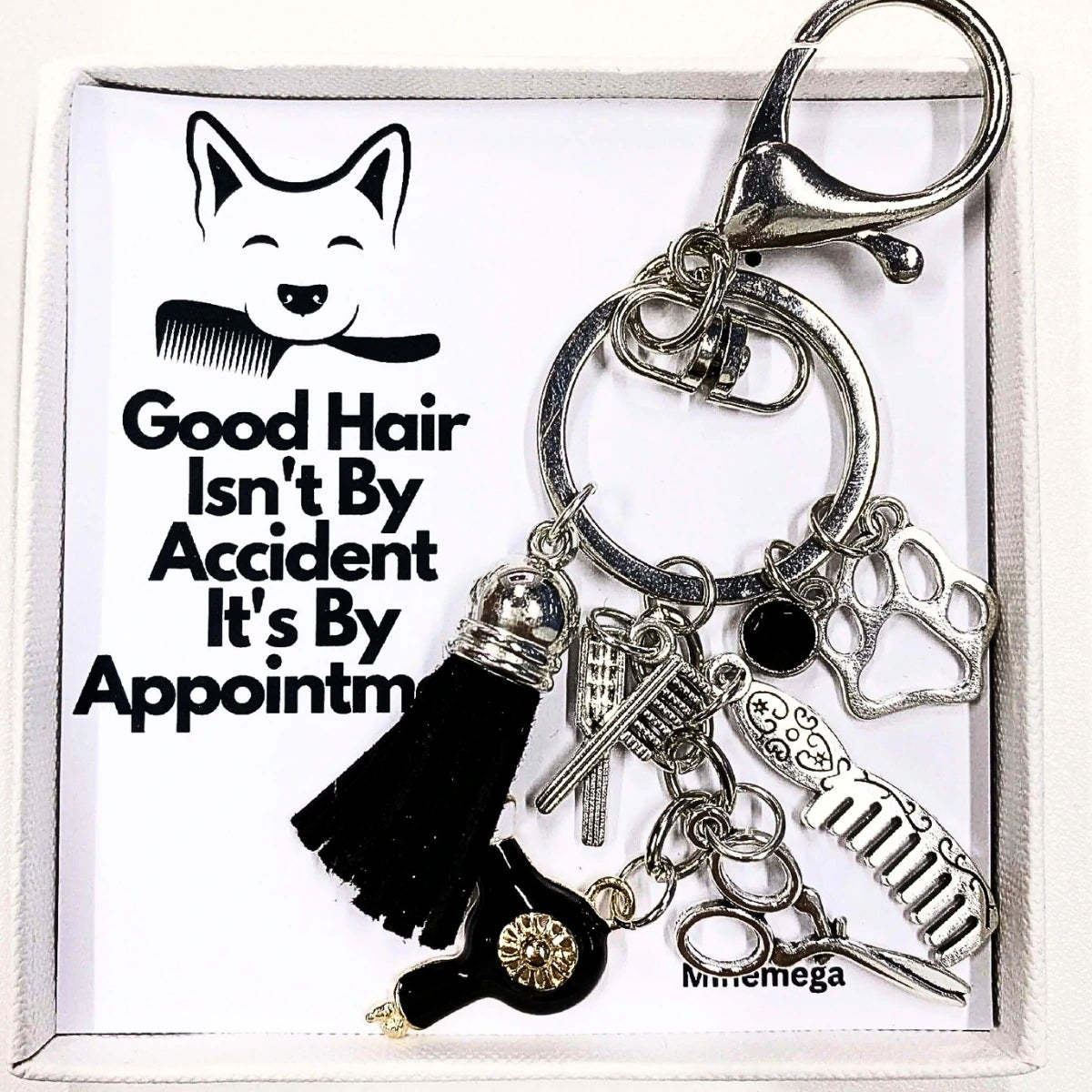 Dog Groomer's Handmade Keychain
