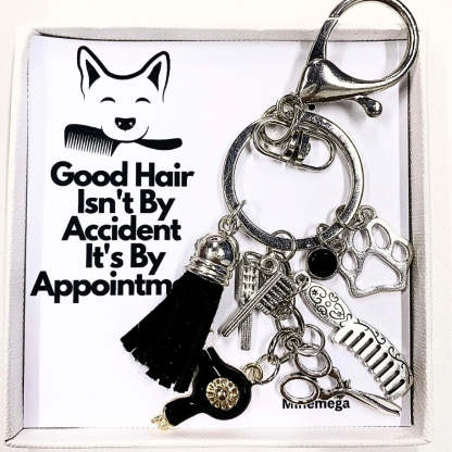 Dog Groomer's Handmade Keychain