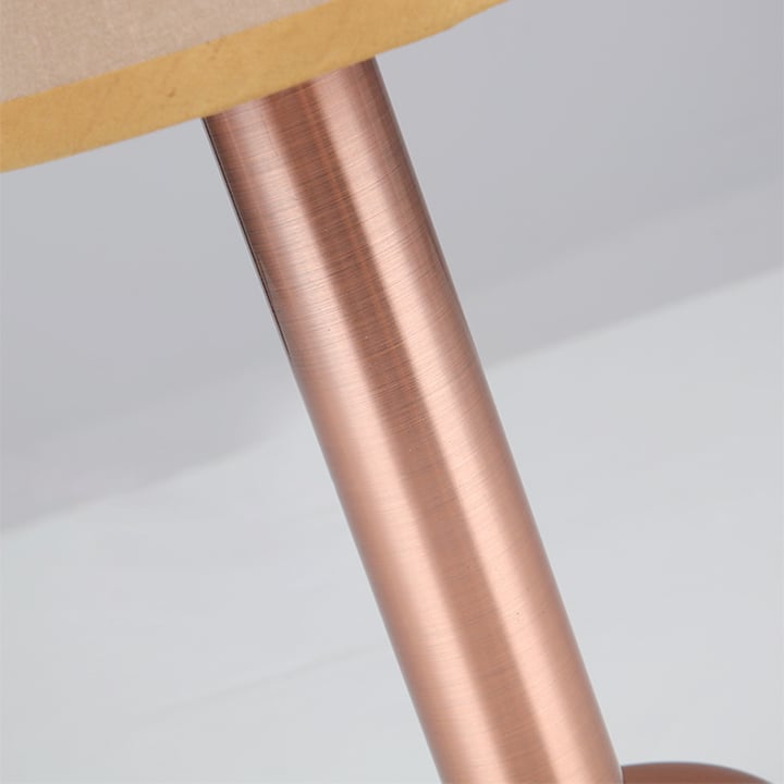 Cordless Bar Table Lamp With Fabric Lampshade