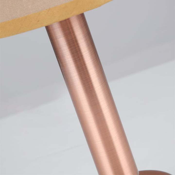 Cordless Bar Table Lamp With Fabric Lampshade