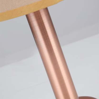 Cordless Bar Table Lamp With Fabric Lampshade