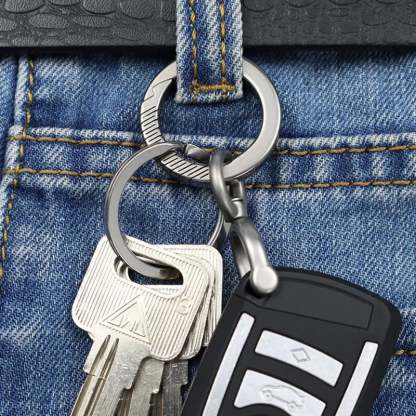 Titanium Alloy Key Ring