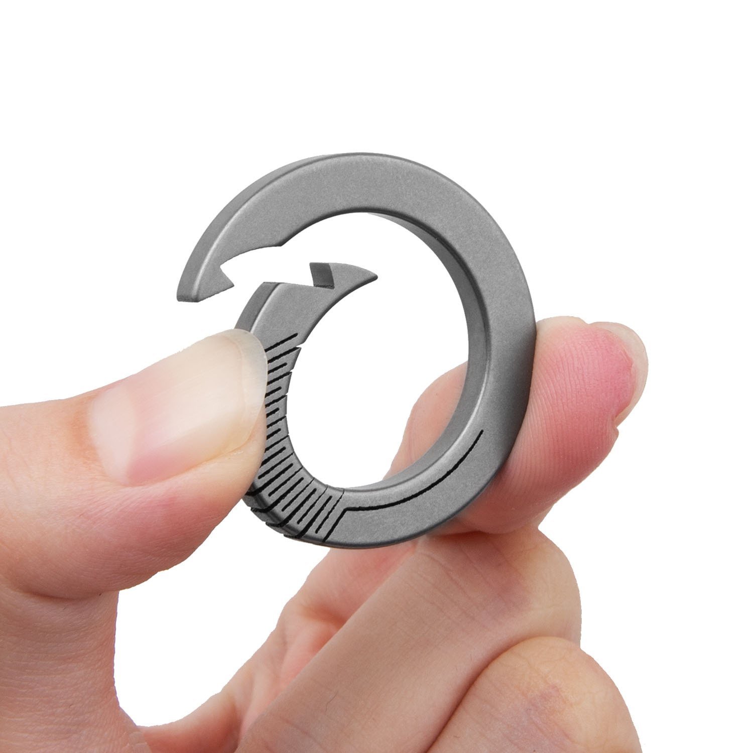 Titanium Alloy Key Ring