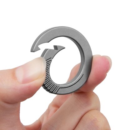 Titanium Alloy Key Ring