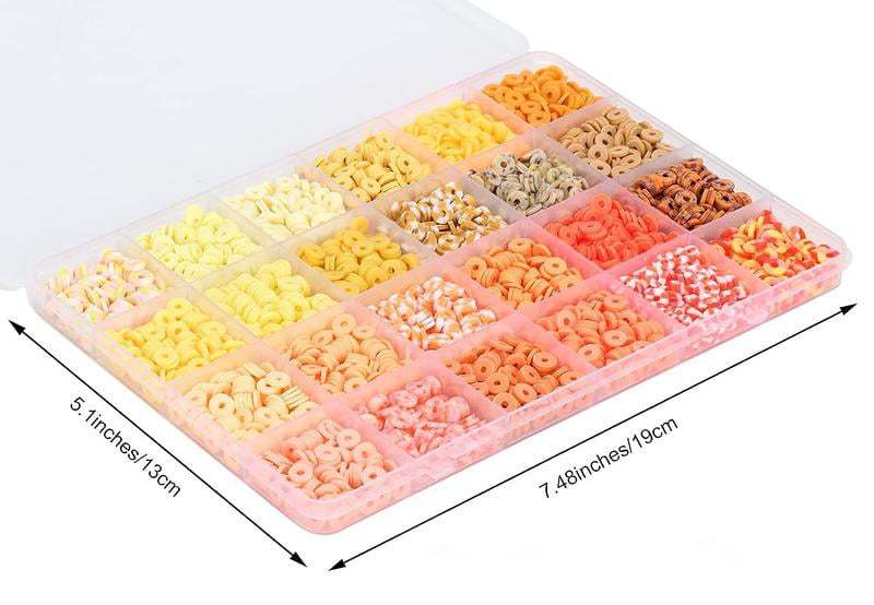 🔥Last Day 49% OFF😎Multiple Colors Clay Beads Bracelet Making Kit