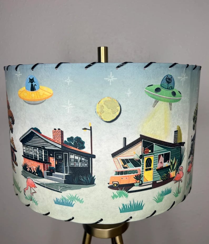 🔥LAST DAY 50% OFF - 🤠🏇🏼Vintage Style Lamp Shade (Buy 2 Free Shipping)