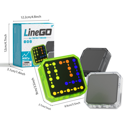 LineGo 3 in 1 Handheld Electronic Puzzle Games,Portable Electronics Game