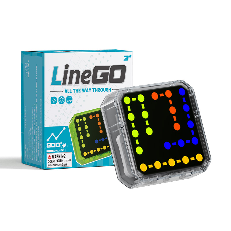 LineGo 3 in 1 Handheld Electronic Puzzle Games,Portable Electronics Game