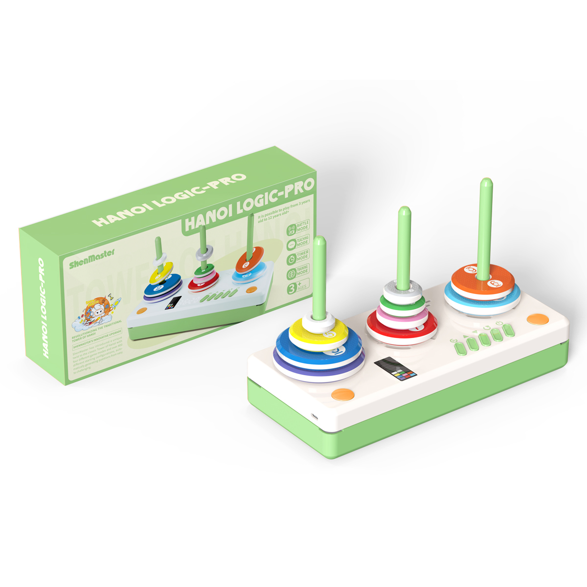 ShenMaster Hanoi Logic-Pro-Electronic Tower of Hanoi