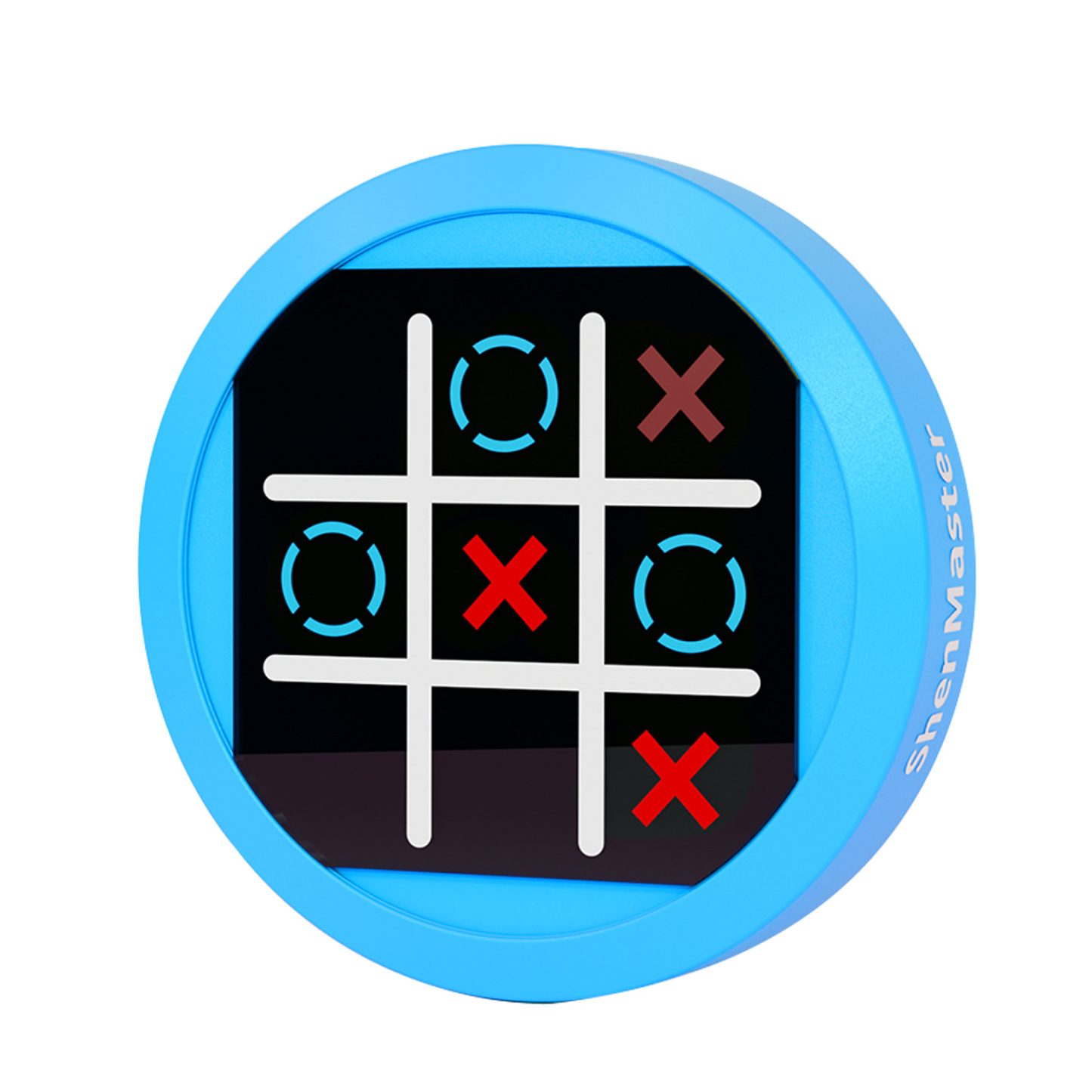 Electronic Tic Tac Toe Game - 4-in-1 Handheld Travel Board Games for Kids & Adults
