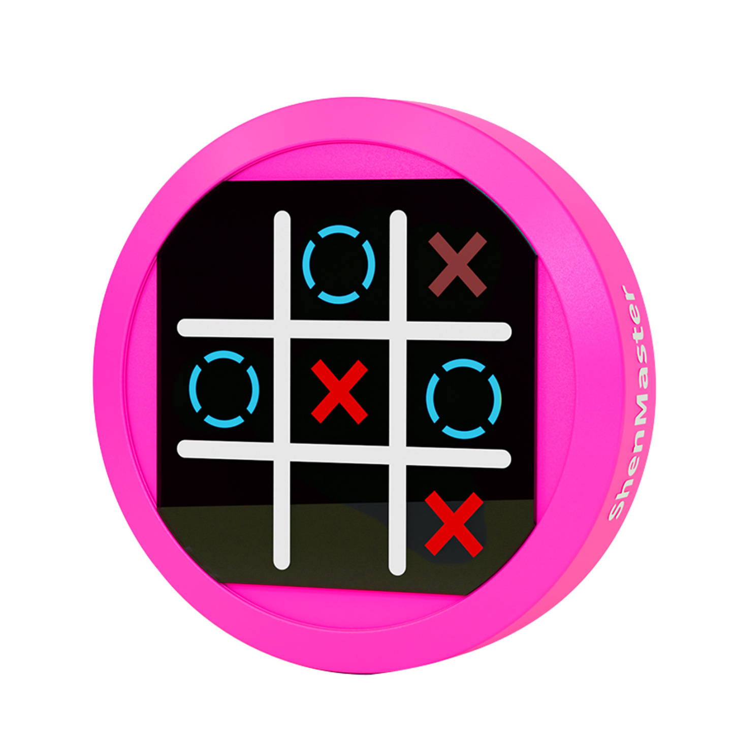 Electronic Tic Tac Toe Game - 4-in-1 Handheld Travel Board Games for Kids & Adults