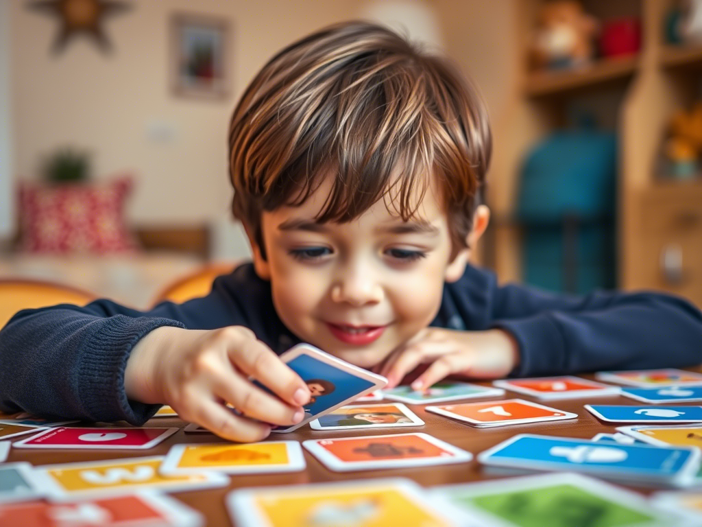 Children building with blocks to develop spatial awareness.