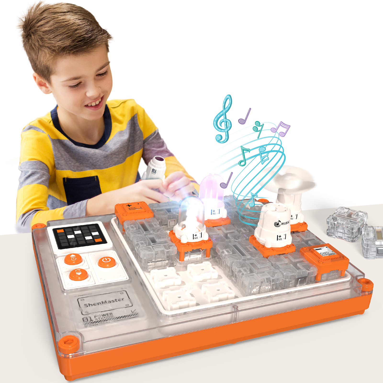 ShenMaster Science Kits for Kids, Electronic Toy with 500+ Circuits Projects