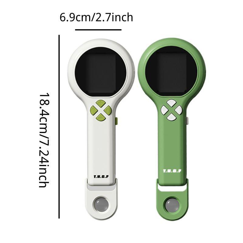2-in-1 Pocket Microscope & Endoscope for Kids – 500X Digital Handheld Microscope with HD Screen, LED Light, Photo & Video Capture, STEM Science Exploration Kit