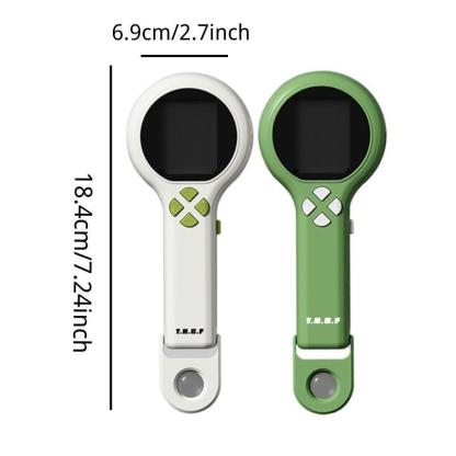 2-in-1 Pocket Microscope & Endoscope for Kids – 500X Digital Handheld Microscope with HD Screen, LED Light, Photo & Video Capture, STEM Science Exploration Kit