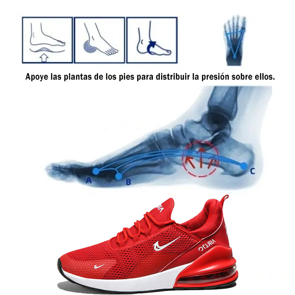 【Descuento por tiempo limitado】Zapatillas ortopédicas funcionales para prevenir la fatiga o el dolor en los pies.