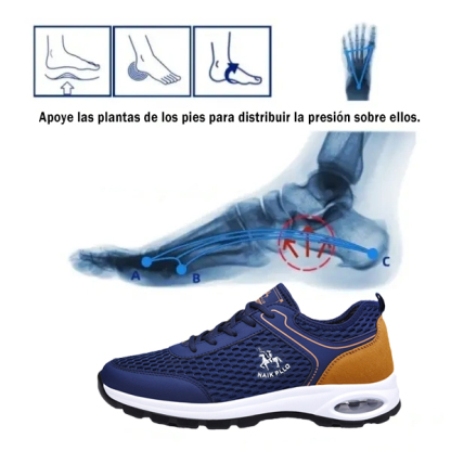 🔥 50% de descuento por tiempo limitado - no pierdas esta oportunidad ⏰ Zapatos ortopédicos cómodos 👞 - Alivian dolores de piernas y espalda - Diseño ergonómico