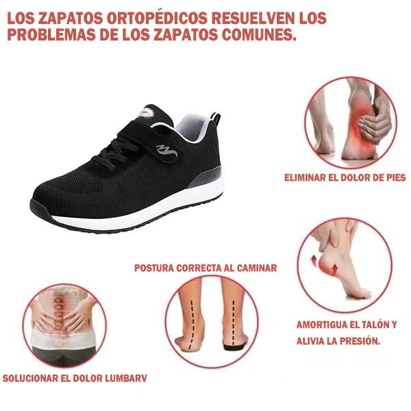 Cómodos para usar, seguros al caminar Zapatos diseñados especialmente para personas mayores👟 【Descuento por tiempo limitado】¡50% de descuento!