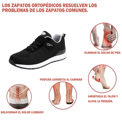 Cómodos para usar, seguros al caminar Zapatos diseñados especialmente para personas mayores👟 【Descuento por tiempo limitado】¡50% de descuento!