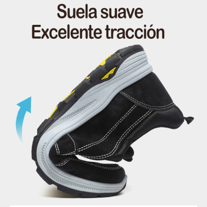 ¡Hoy solo! 50% OFF ⏰ Zapatos de ante artesanales de Almansa:  Antideslizantes e impermeables  Cómodos, duraderos y con diseño elegante.