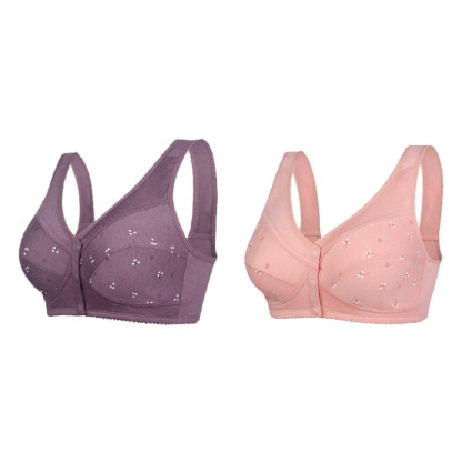 🔥Compre 1 y obtenga 2 gratis🔥 Diseñe sujetadores de talla grande para personas de mediana edad y mayores