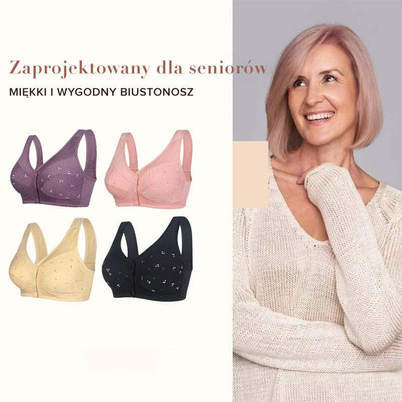 🔥Compre 1 y obtenga 2 gratis🔥 Diseñe sujetadores de talla grande para personas de mediana edad y mayores