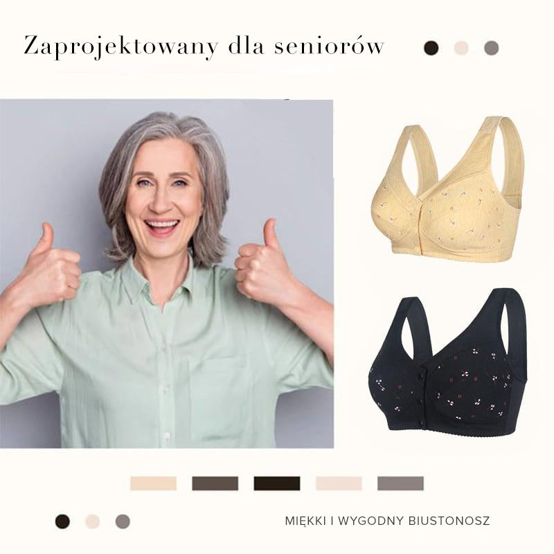 🔥Compre 1 y obtenga 2 gratis🔥 Diseñe sujetadores de talla grande para personas de mediana edad y mayores