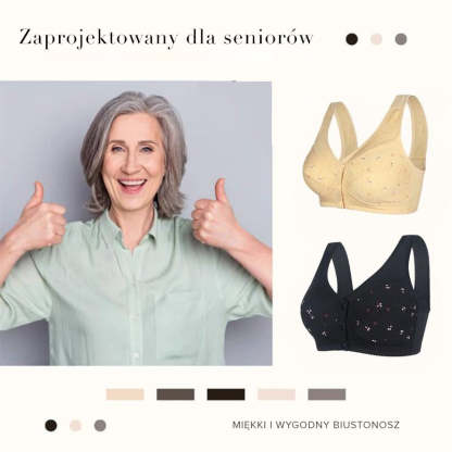 🔥Compre 1 y obtenga 2 gratis🔥 Diseñe sujetadores de talla grande para personas de mediana edad y mayores
