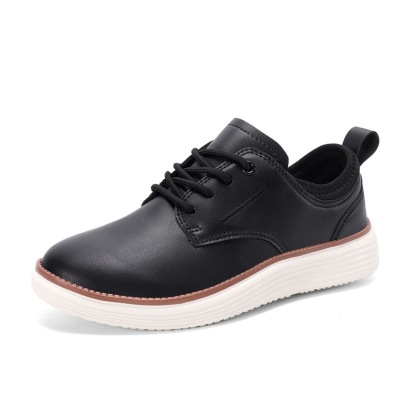 Zapatos Oxford casuales de cuero para hombre