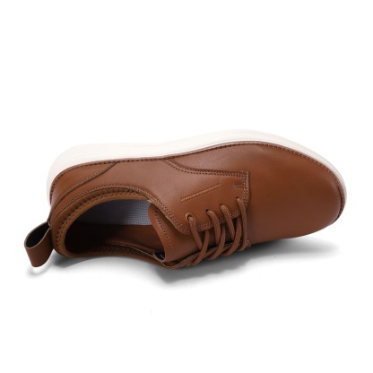Zapatos Oxford casuales de cuero para hombre