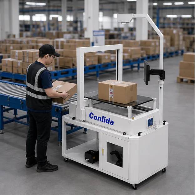 CLD-8200 in Irregular parcel intake workflow