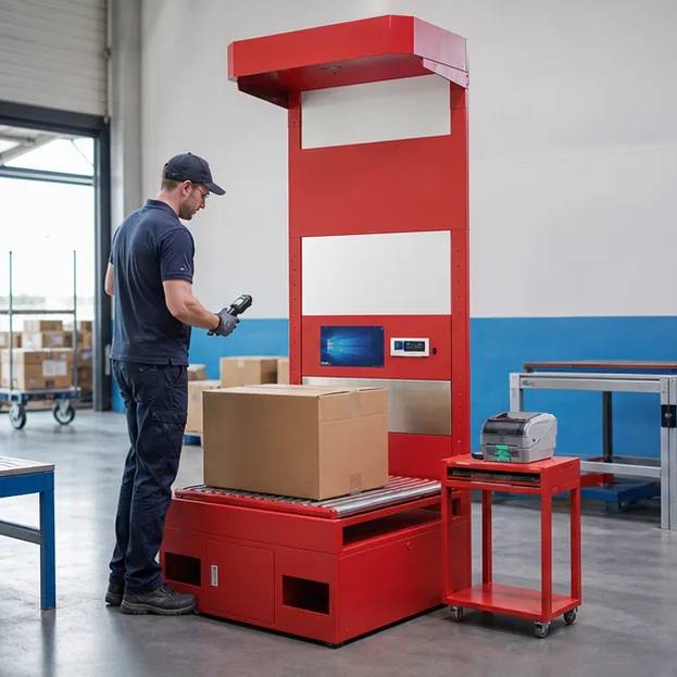 CLD-1000R in Roller-line receiving workflow
