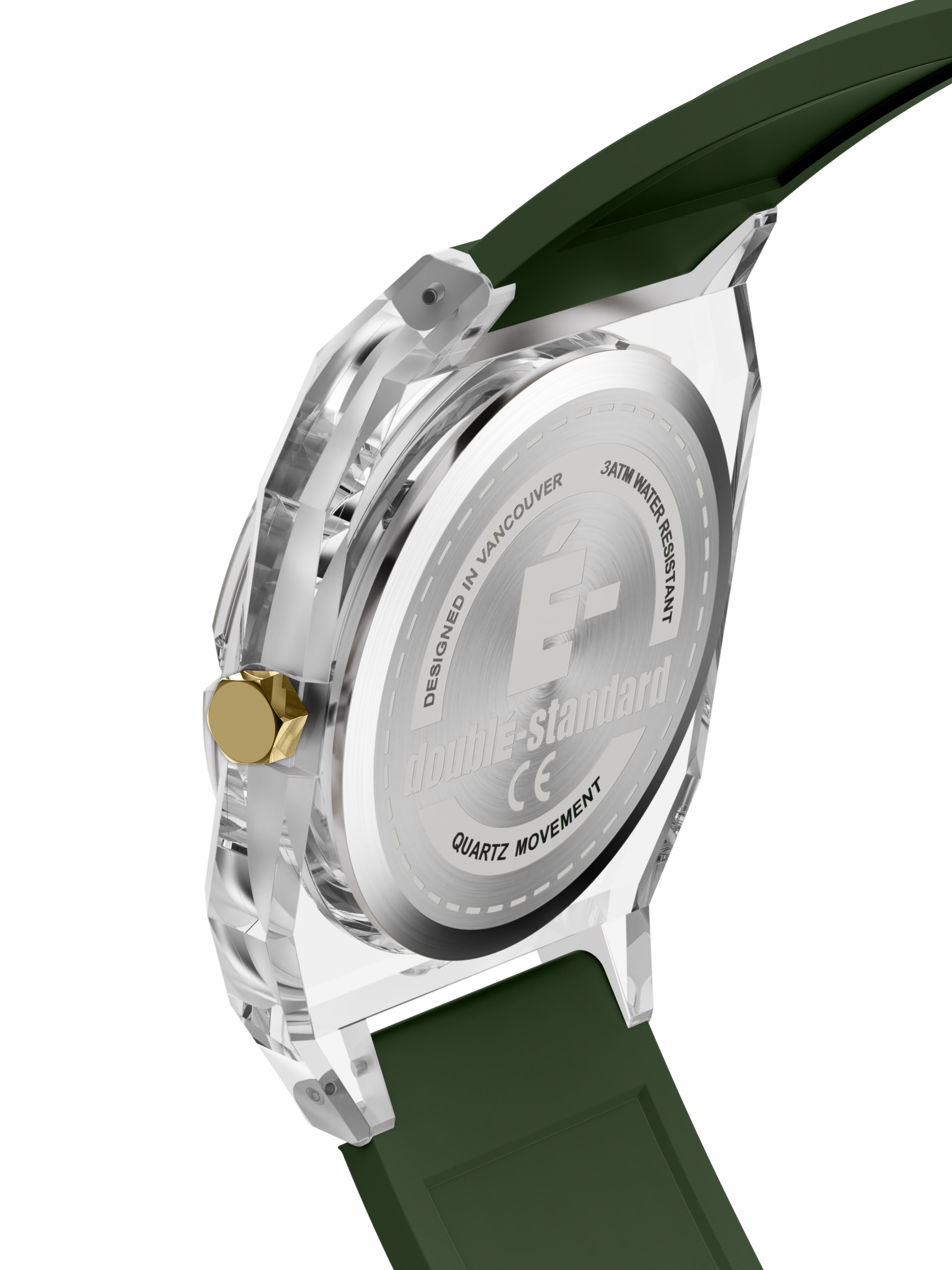 6SÉVEN SERIES Olive Green Crystal