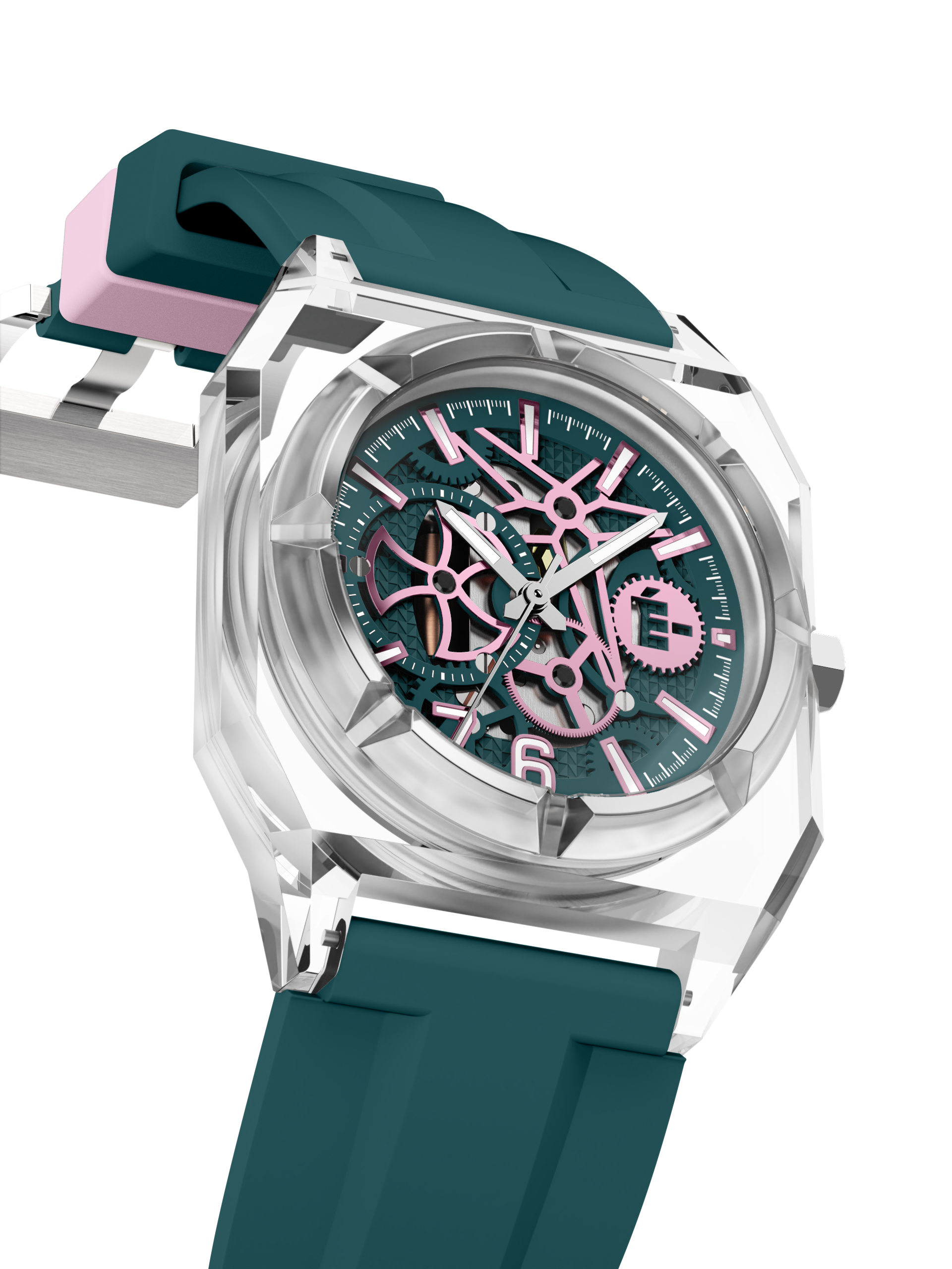 6SÉVEN SERIES Teal Crystal