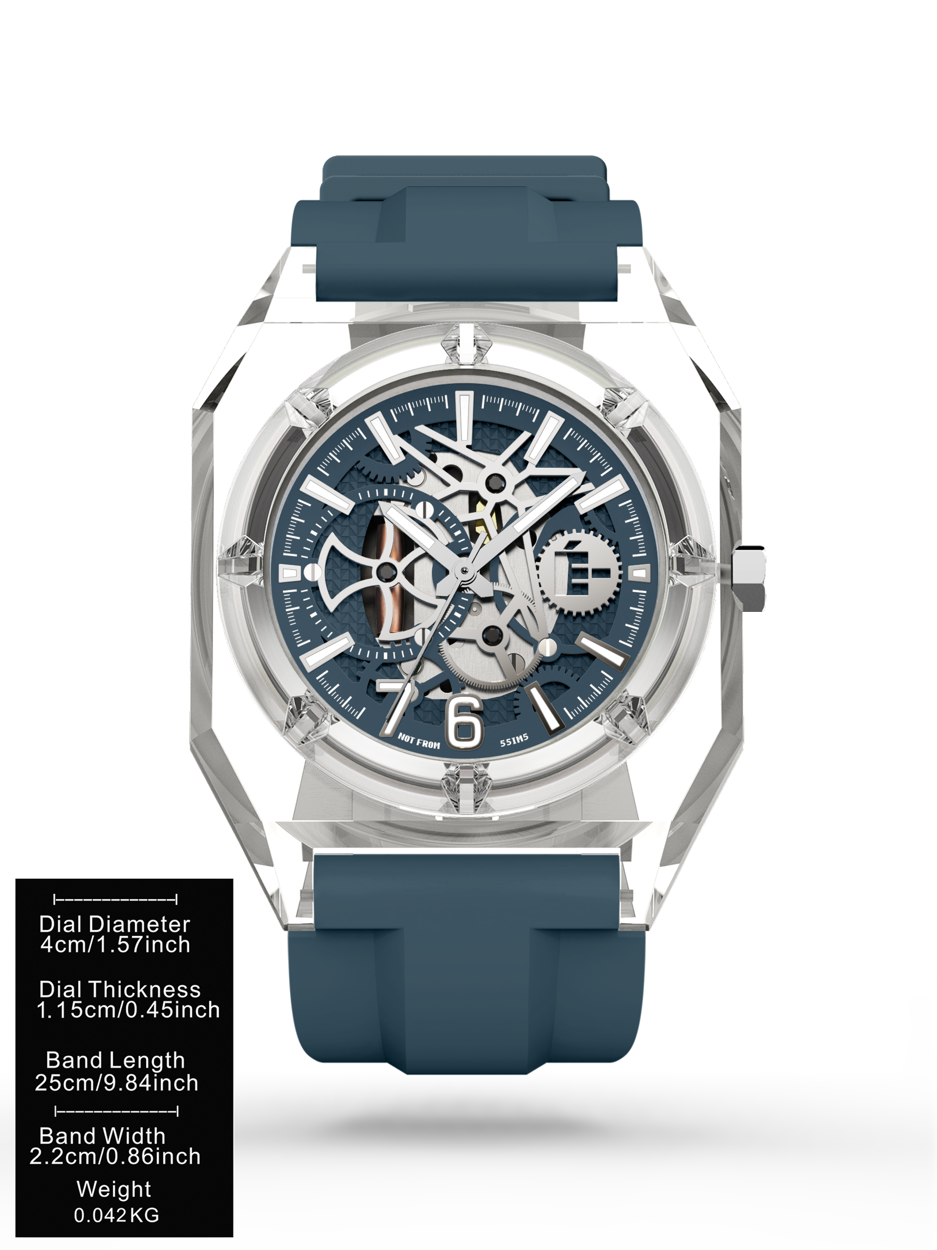 6SÉVEN SERIES Roya Blue Crystal