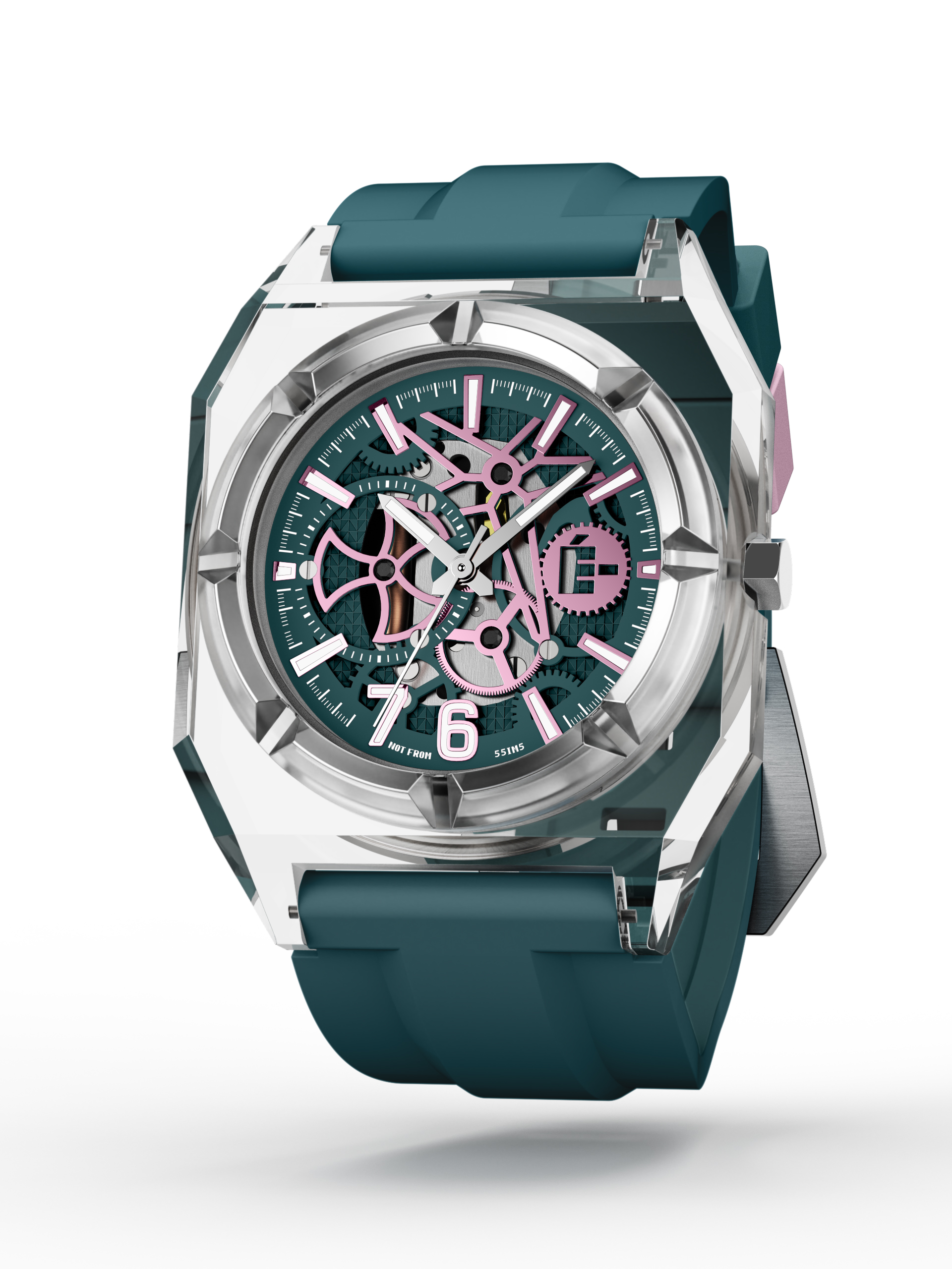 6SÉVEN SERIES Teal Crystal