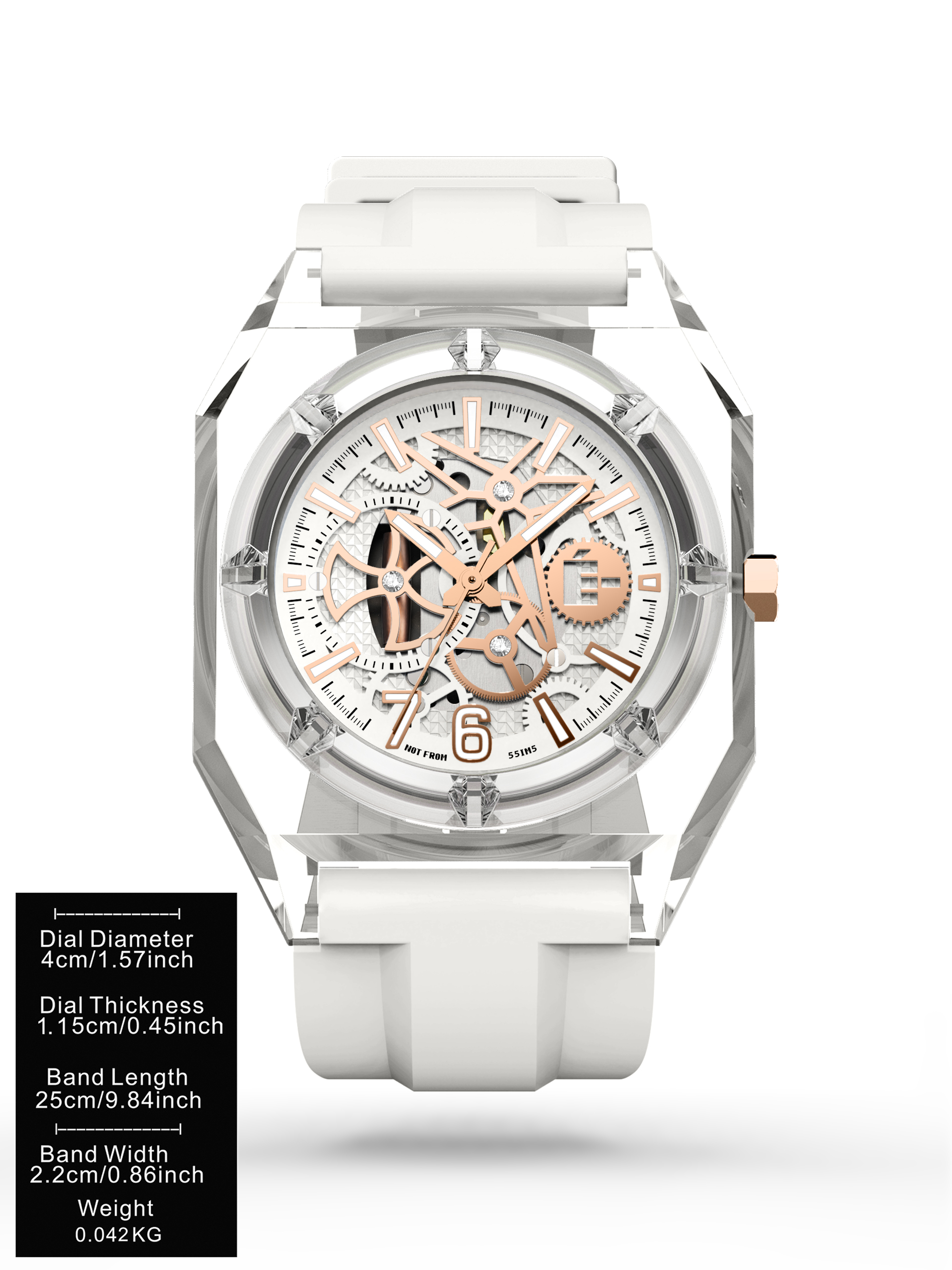 6SÉVEN SERIES White Crystal