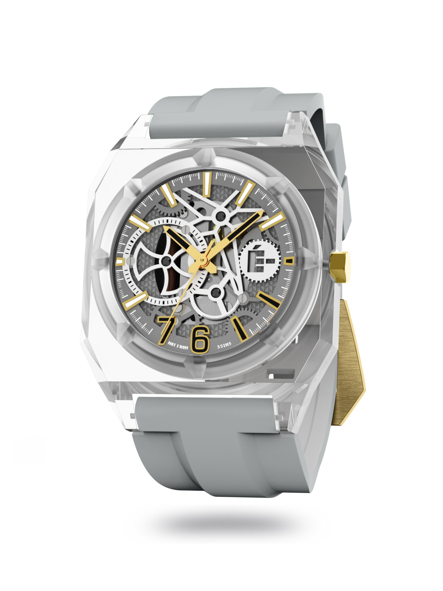 6SÉVEN Cool Grey Crystal