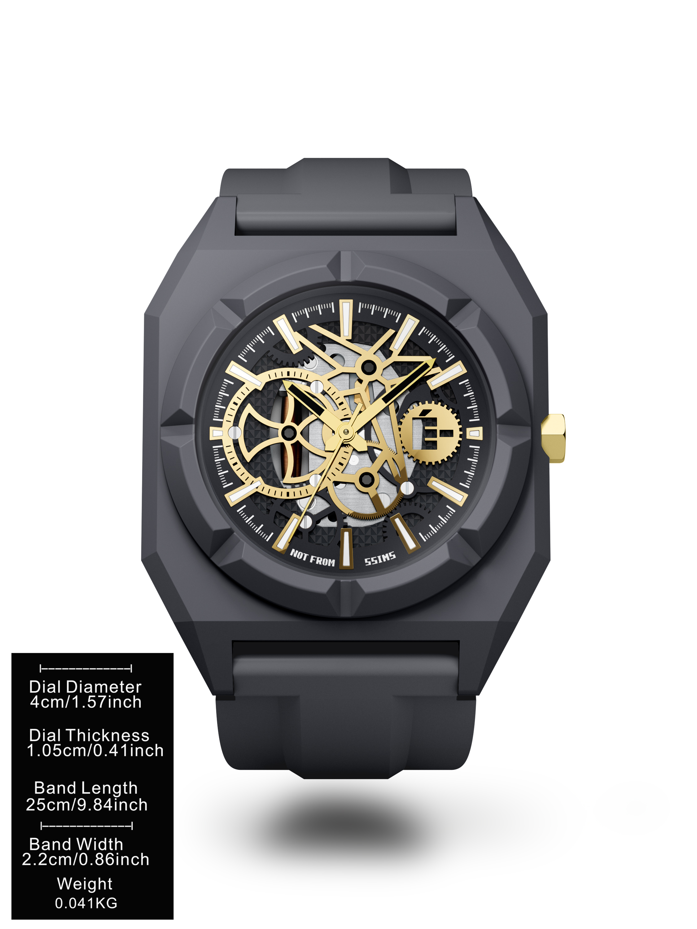 SKÉLÉTON GREY GOLD