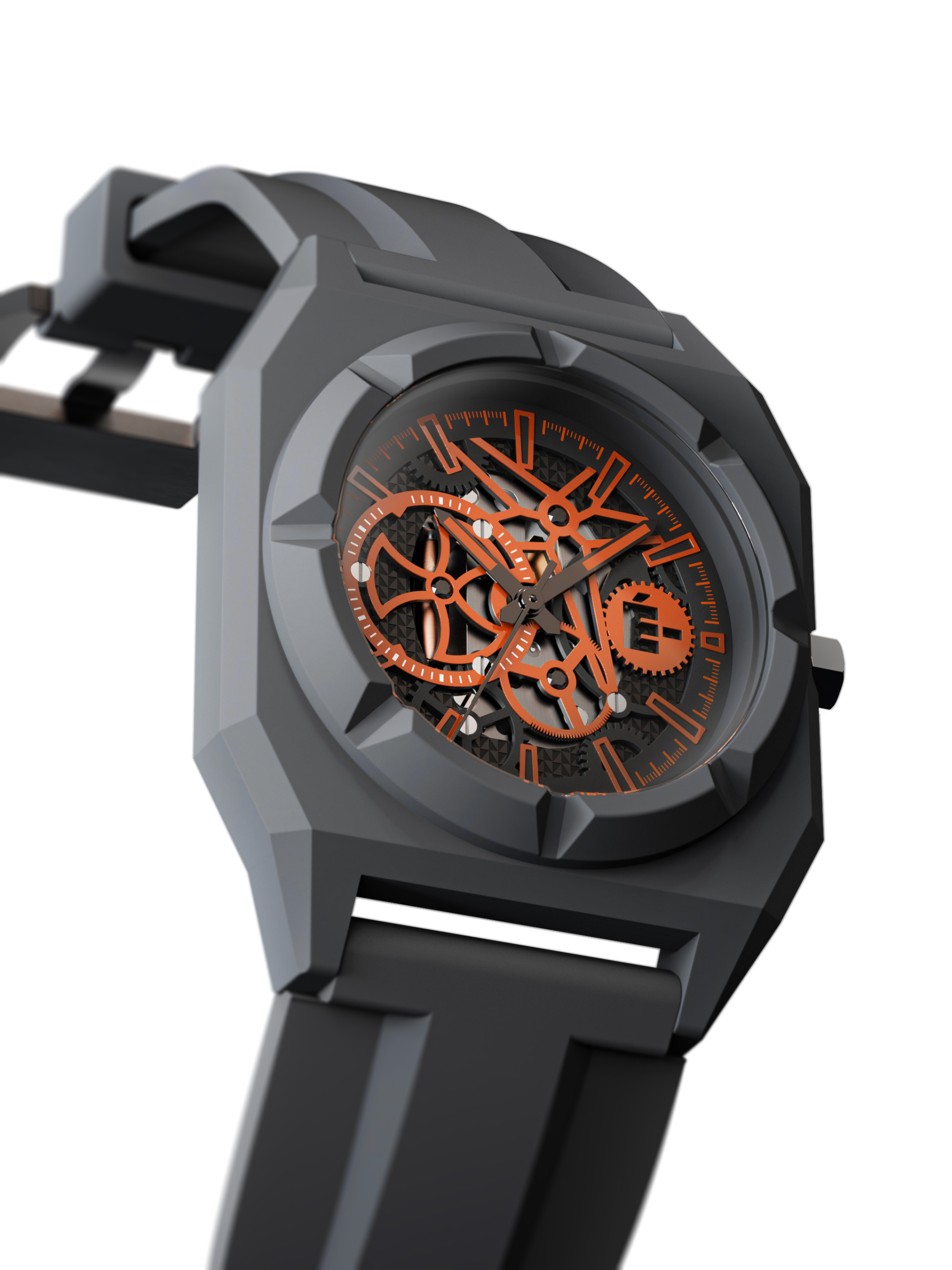 SKÉLÉTON GREY ORANGÉ