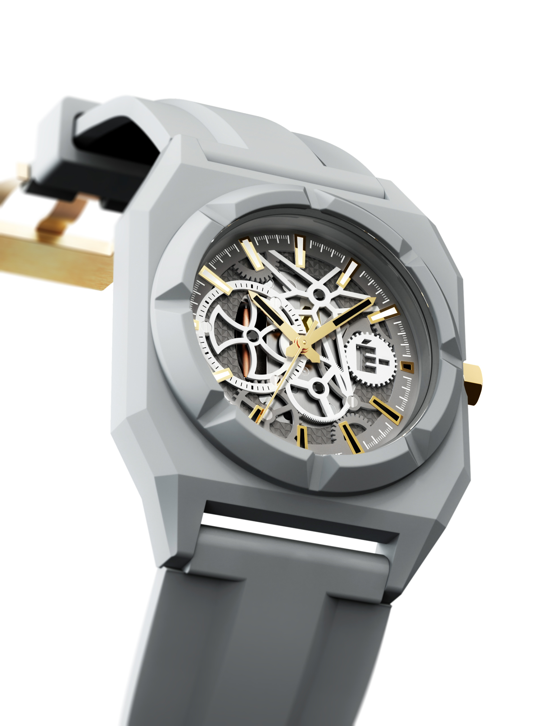 SKÉLÉTON LIGHT-GRÉY GOLD