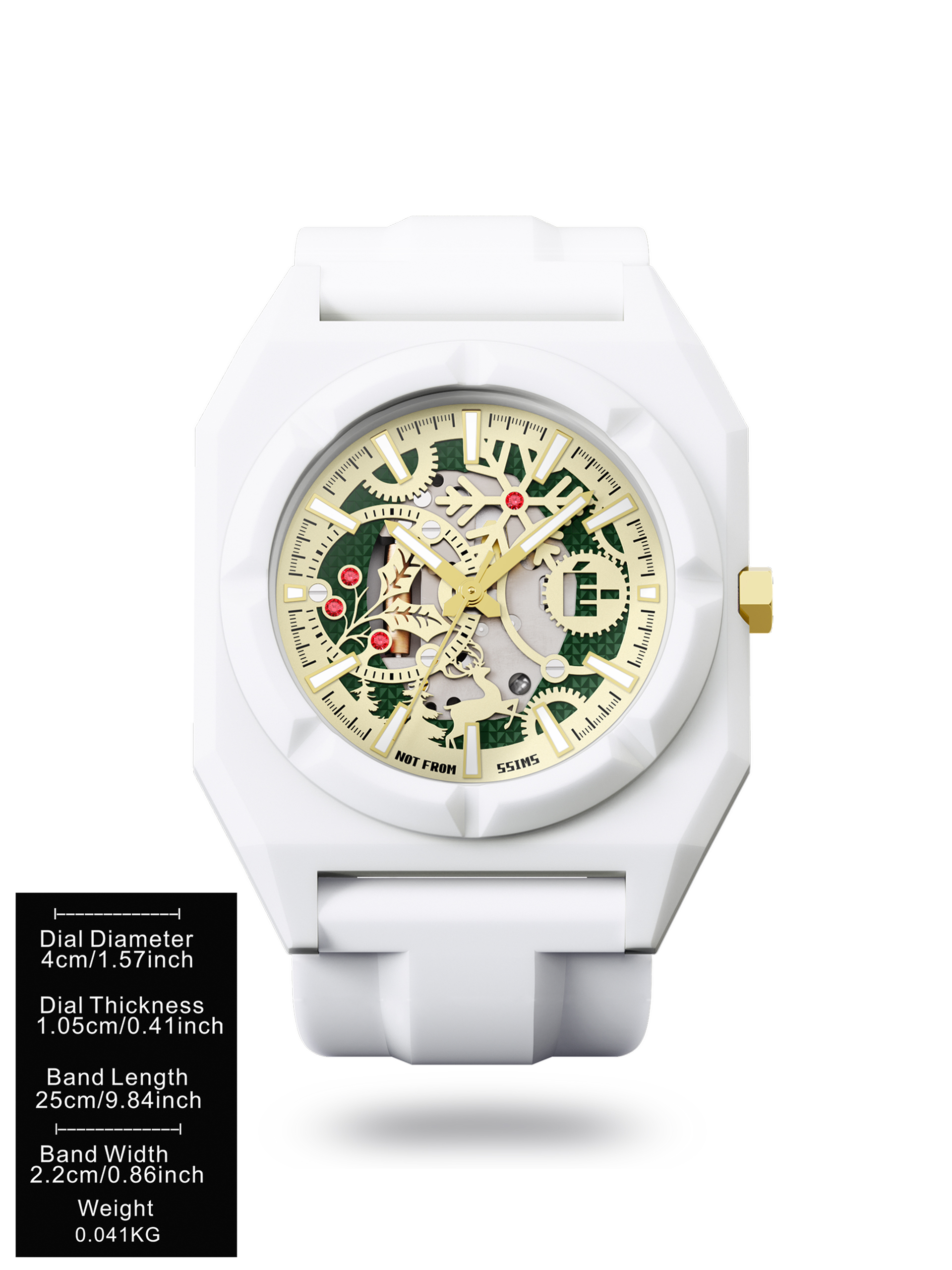 SKÉLÉTON WHITE X'MAS