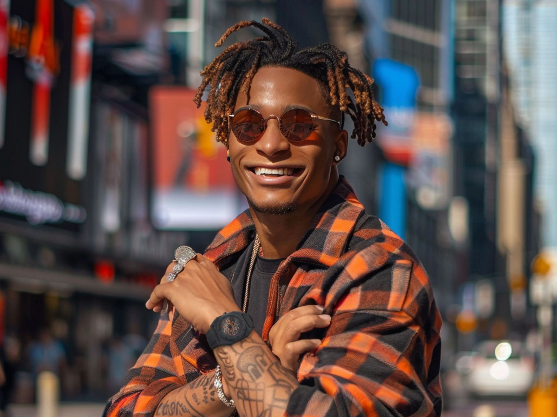 É-CCENTRIC GREY ORANGÉ